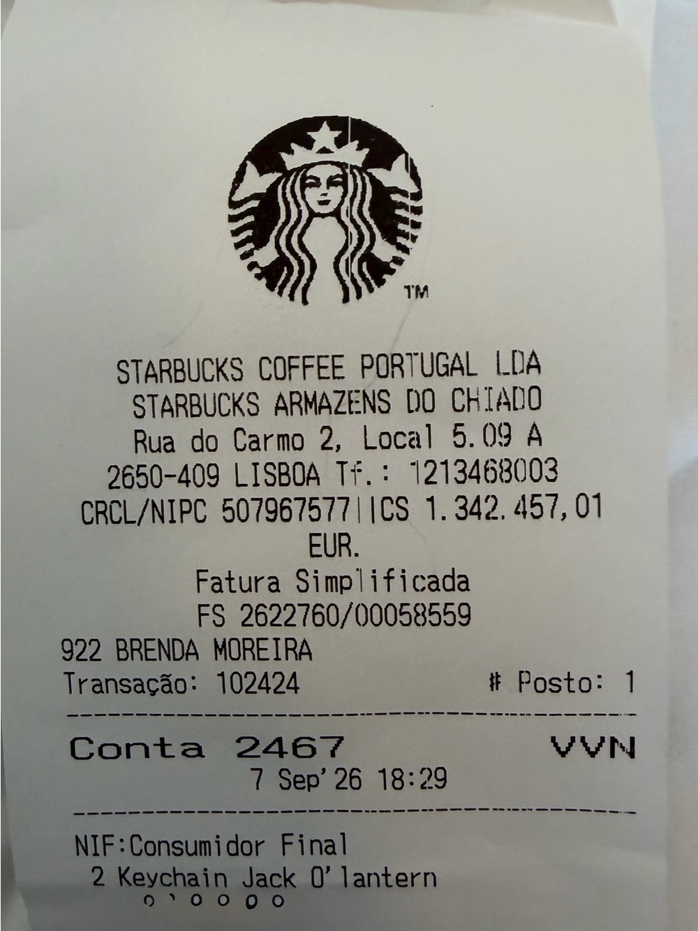 Starbucks Beatista Keychain limited edition  exclusive from Portugal - Picture 9 of 9